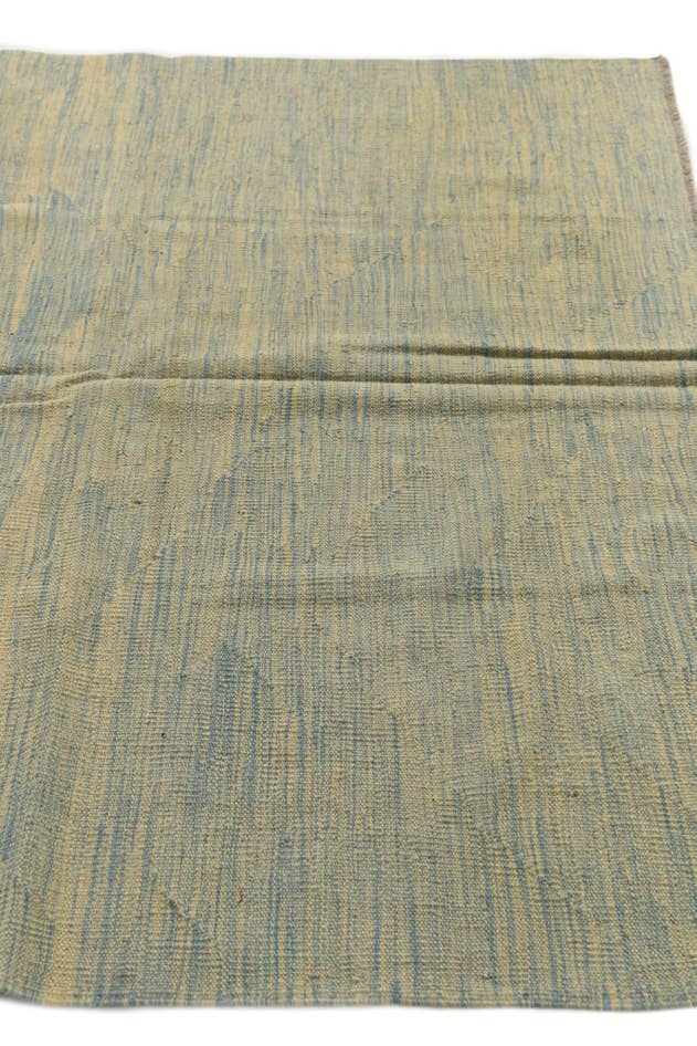 Detail image of 4' 10 x 6' 5 Hand Woven Kilim Modern Wool Rug