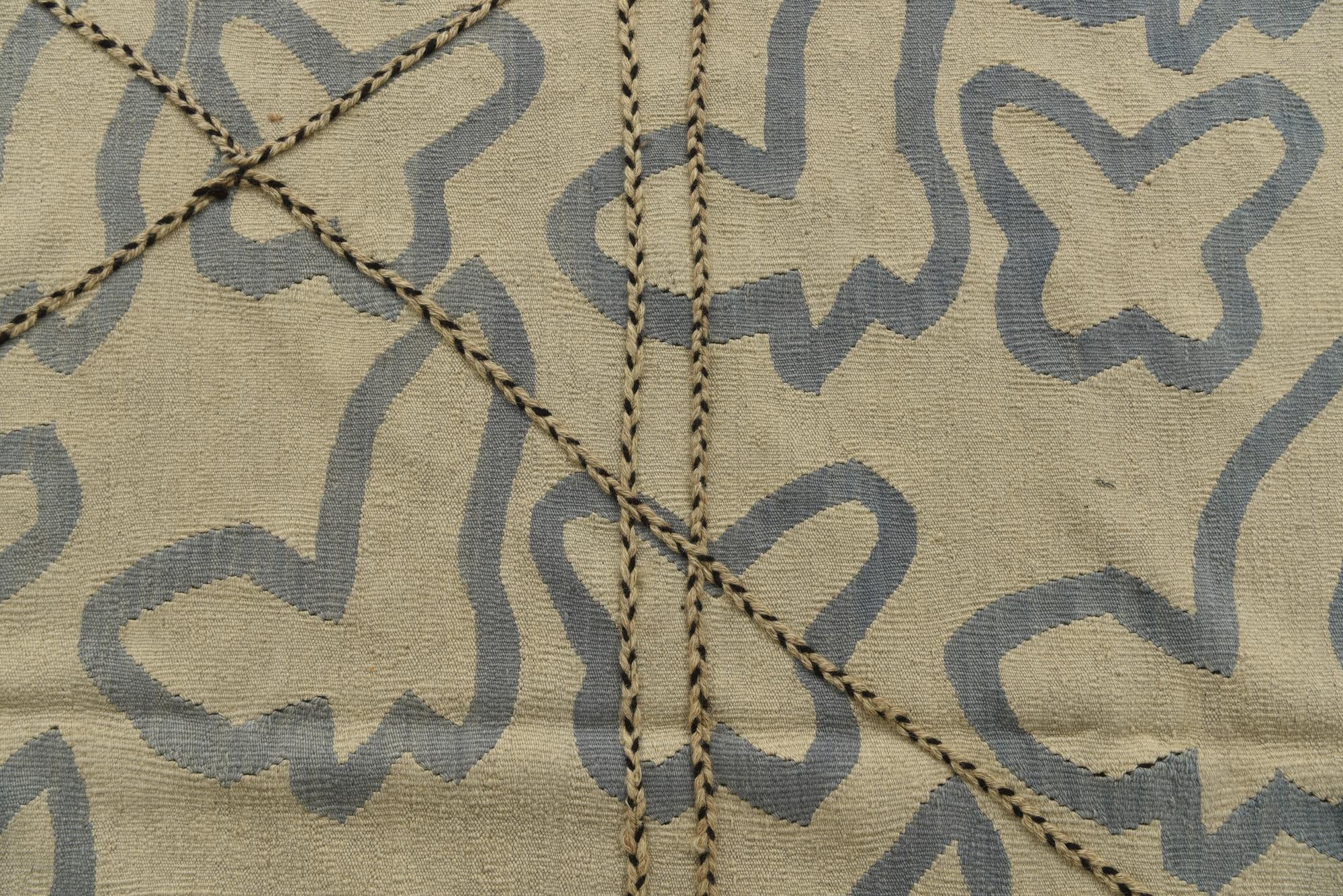 8' 5 x 9' 10 Hand Woven Kilim Modern Wool Rug