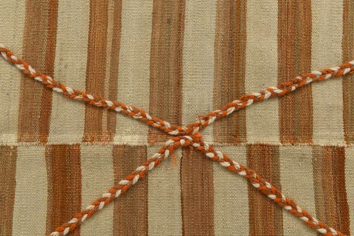 5' 5 x 7' 9 Hand Woven Kilim Modern Wool Rug