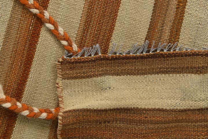 5' 5 x 7' 9 Hand Woven Kilim Modern Wool Rug