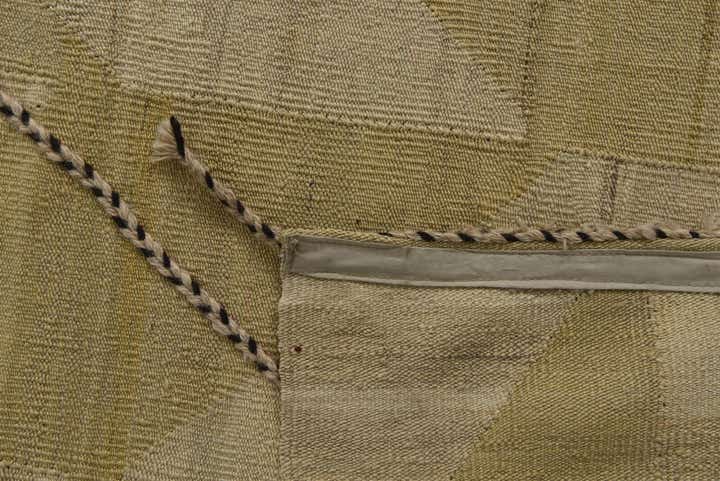 10' 2 x 12' 9 Hand Woven Kilim Modern Wool Rug