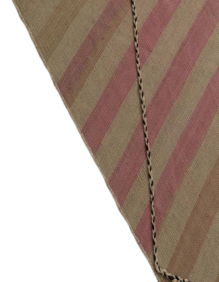 Detail image of 9' 4 x 12' 9  Hand Woven Kilim Modern Wool Rug