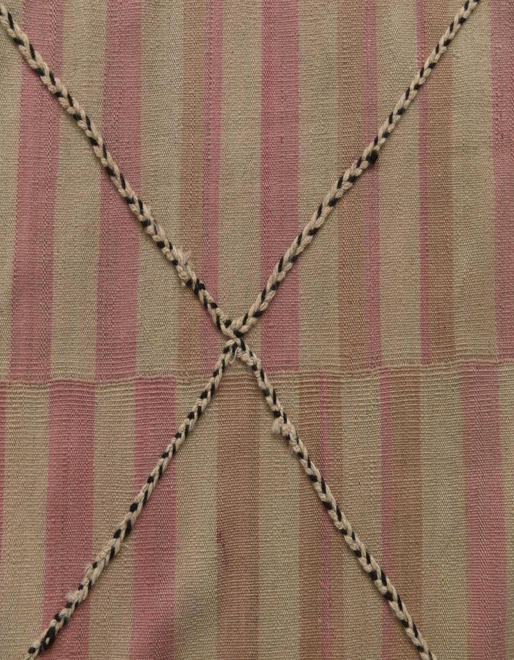 Detail image of 9' 4 x 12' 9  Hand Woven Kilim Modern Wool Rug