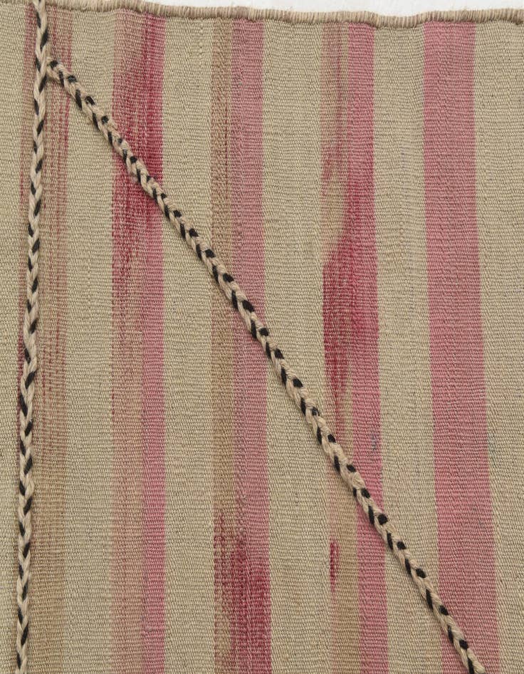 Detail image of 9' 4 x 12' 9  Hand Woven Kilim Modern Wool Rug
