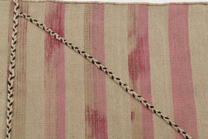 9' 4 x 12' 9 Hand Woven Kilim Modern Wool Rug
