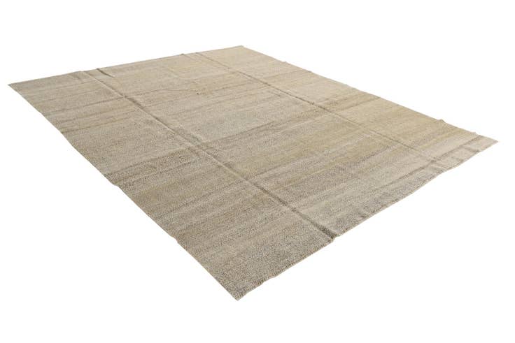Detail image of 7' 9 x 9' 5 Hand Woven Kilim Modern Wool Rug