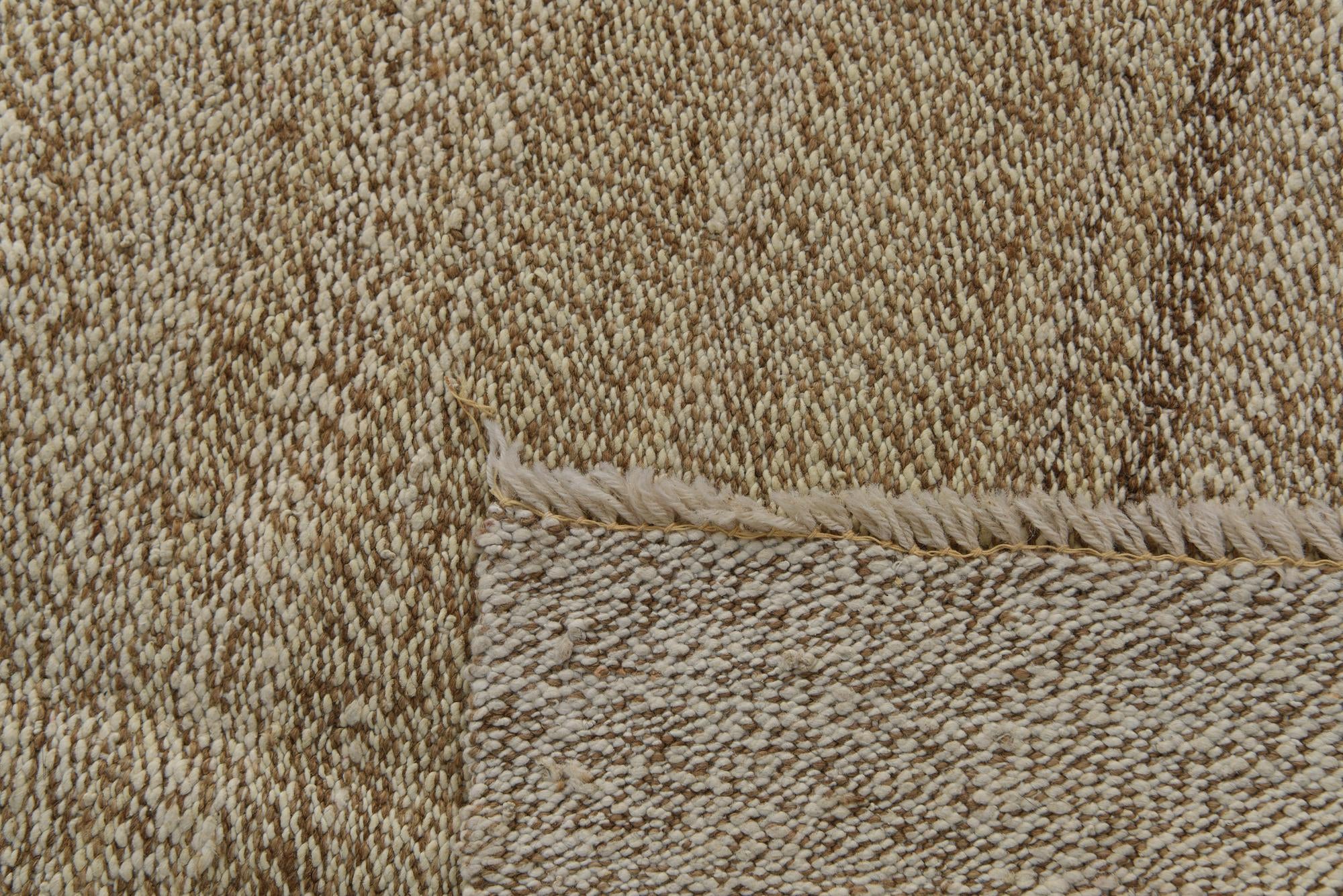 7' 9 x 9' 5 Hand Woven Kilim Modern Wool Rug