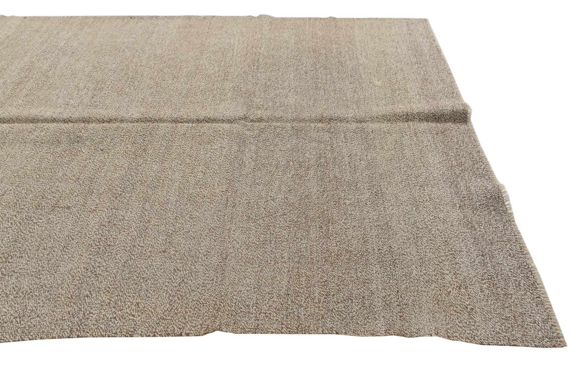6' x 8' Hand Woven Kilim Modern Wool Rug