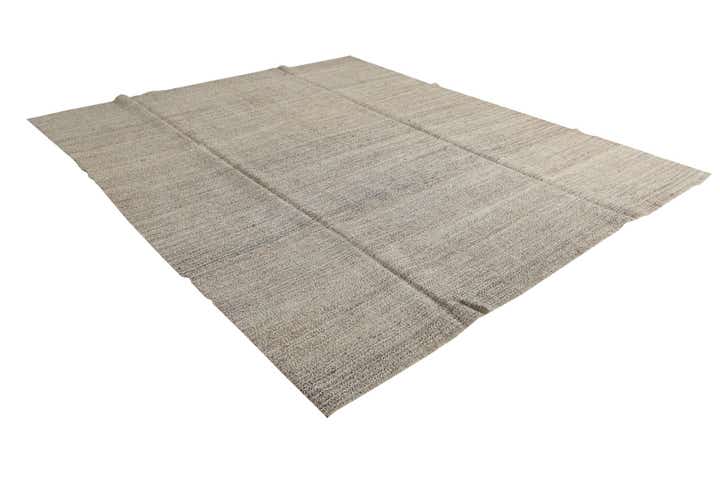 8' 3 x 9' 4 Hand Woven Kilim Modern Wool Rug
