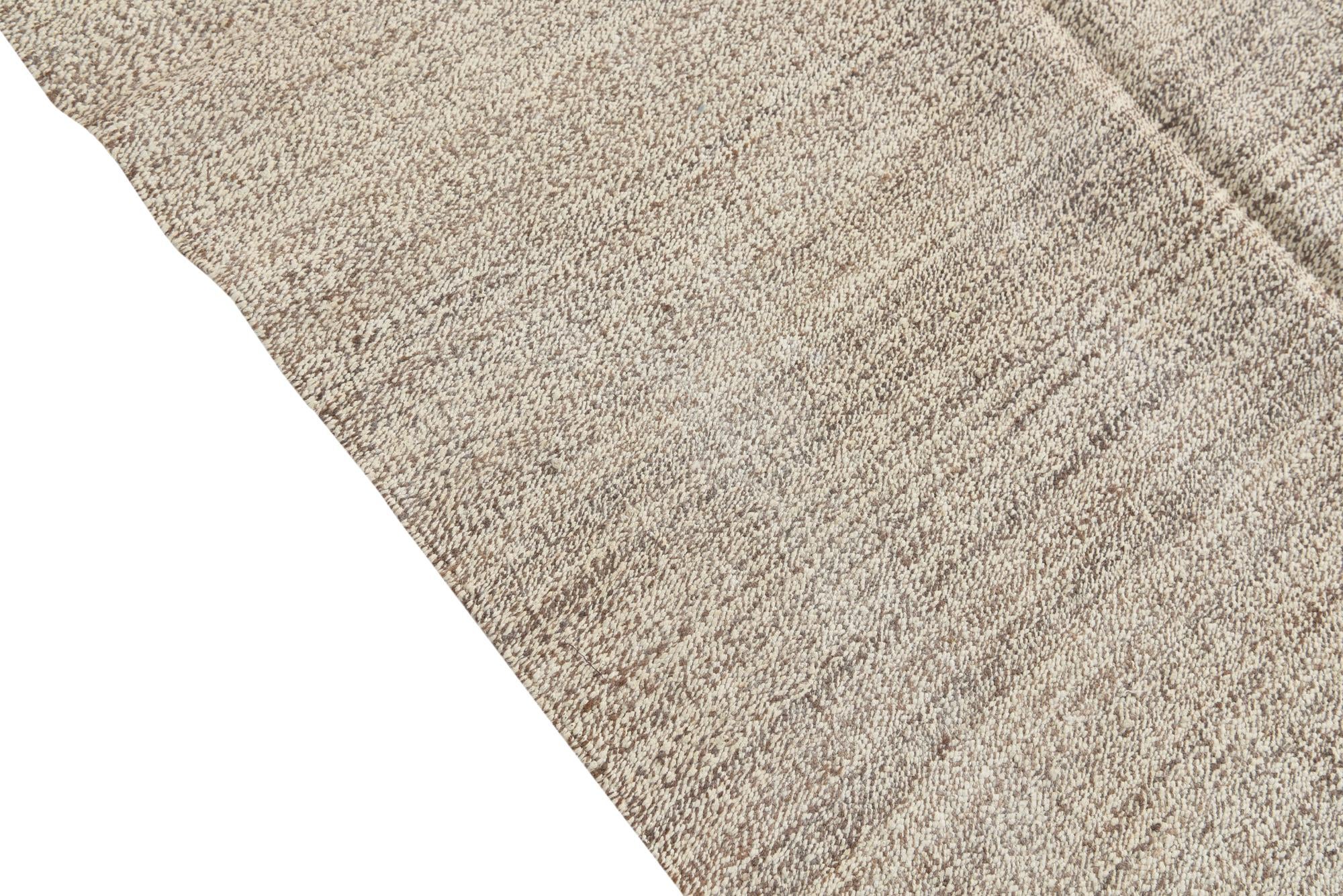 8' 3 x 9' 4 Hand Woven Kilim Modern Wool Rug