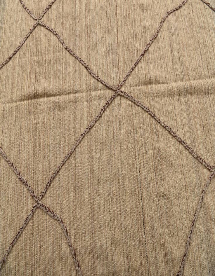 Detail image of 6' 2 x 8' 4  Hand Woven Kilim Modern Wool Rug