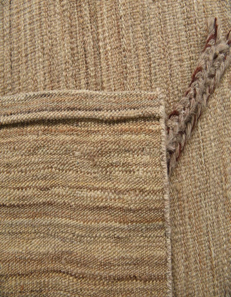 Detail image of 6' 2 x 8' 4  Hand Woven Kilim Modern Wool Rug