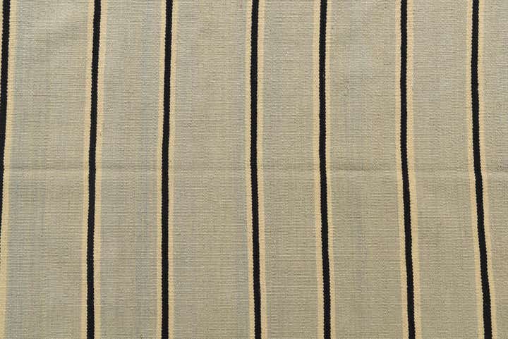4' x 6' 1 Hand Woven Kilim Modern Wool Rug