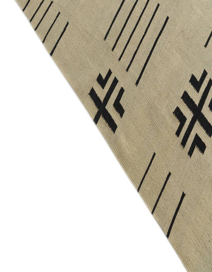 Detail image of 10' 1 x 12' 8  Hand Woven Kilim Modern Wool Rug