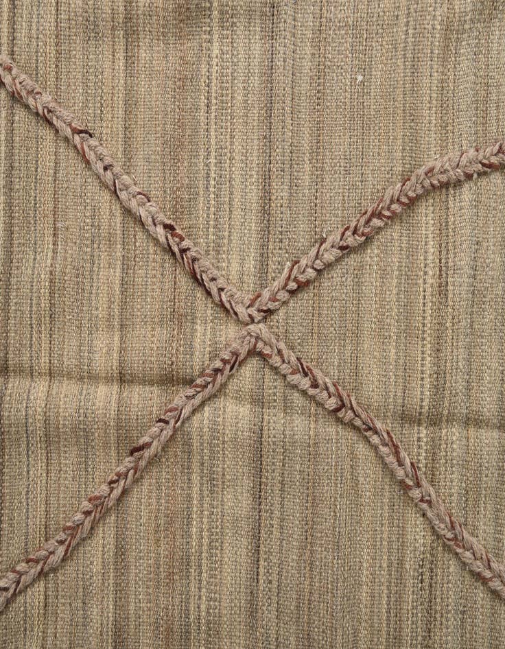 Detail image of 5' x 8'  Hand Woven Kilim Modern Wool Rug