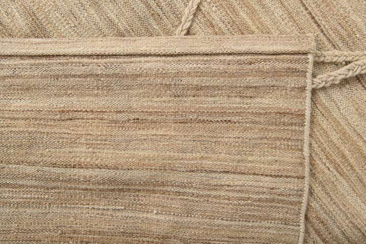 6' 4 x 9' 8 Hand Woven Kilim Modern Wool Rug