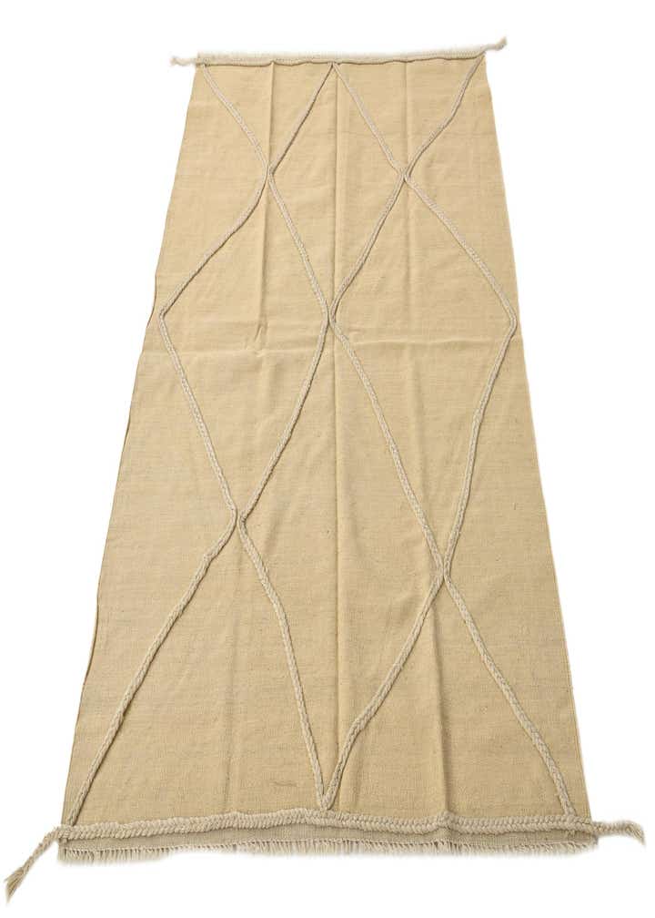 4' 2 x 6' 1 Hand Woven Kilim Modern Wool Rug