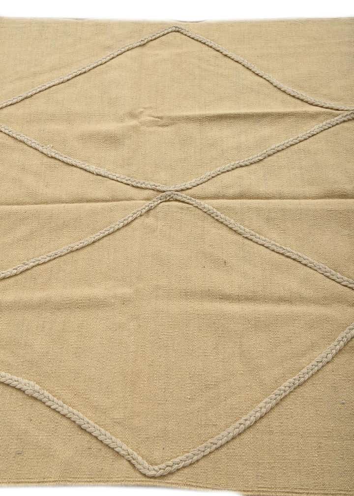 4' 2 x 6' 1 Hand Woven Kilim Modern Wool Rug