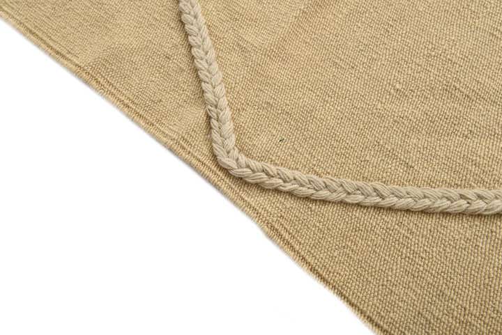 4' 2 x 6' 1 Hand Woven Kilim Modern Wool Rug