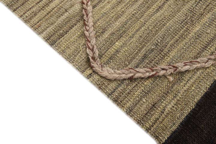 4' 3 x 6' Hand Woven Kilim Modern Wool Rug