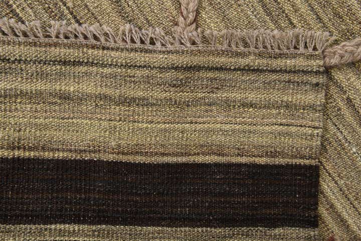4' 3 x 6' Hand Woven Kilim Modern Wool Rug
