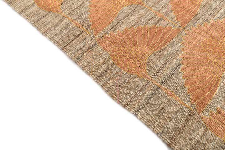 8' 5 x 9' 7 Hand Woven Kilim Modern Wool Rug
