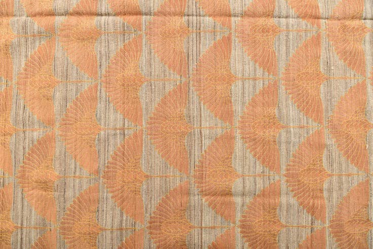 Detail image of 8' 5 x 9' 7 Hand Woven Kilim Modern Wool Rug