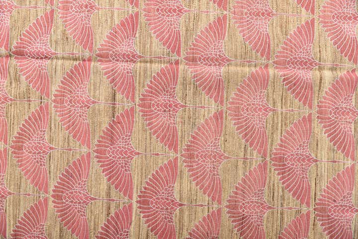 6' 1 x 9' 10 Hand Woven Kilim Modern Wool Rug
