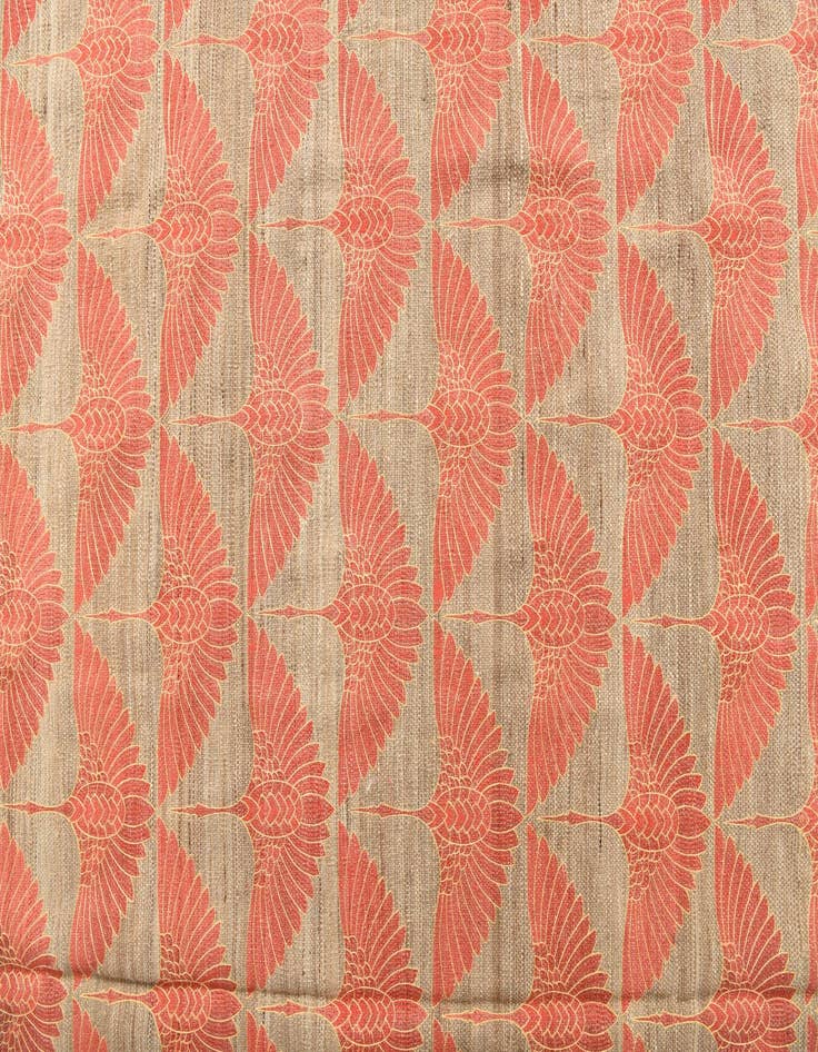 Detail image of 6' 5 x 9' 7  Hand Woven Kilim Modern Wool Rug