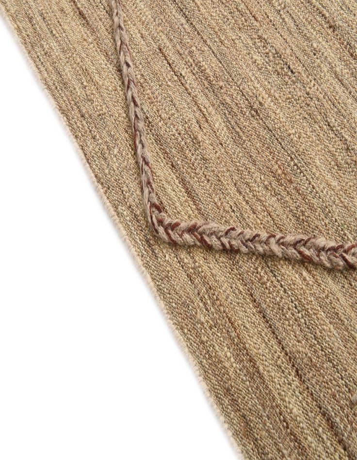 Detail image of 7' 10 x 12' 8  Hand Woven Kilim Modern Wool Rug