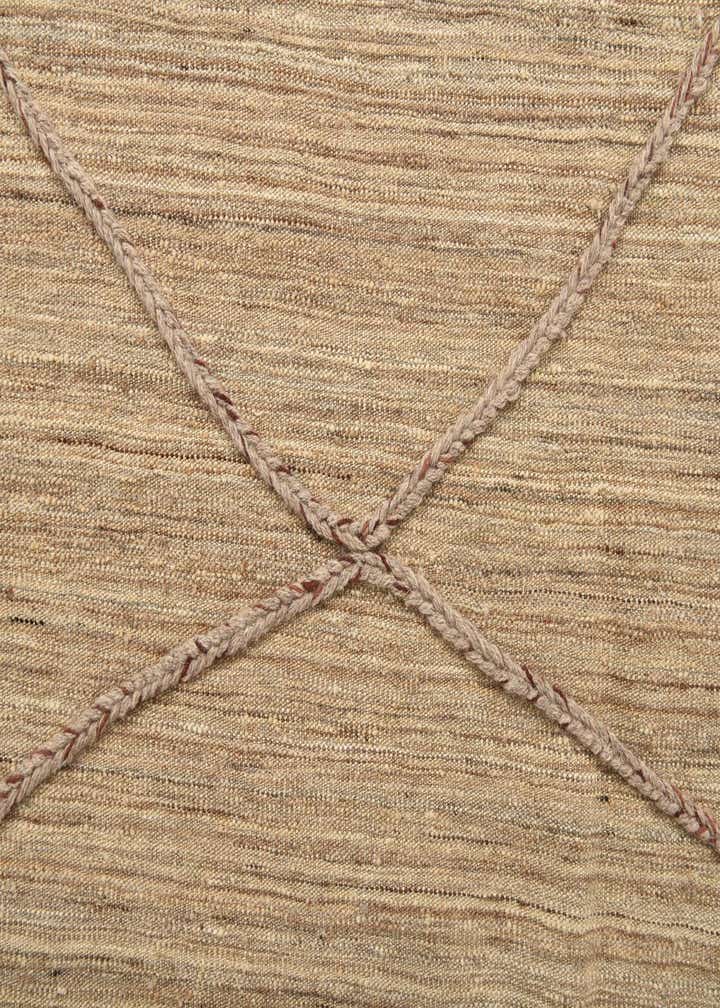 7' 10 x 12' 8 Hand Woven Kilim Modern Wool Rug