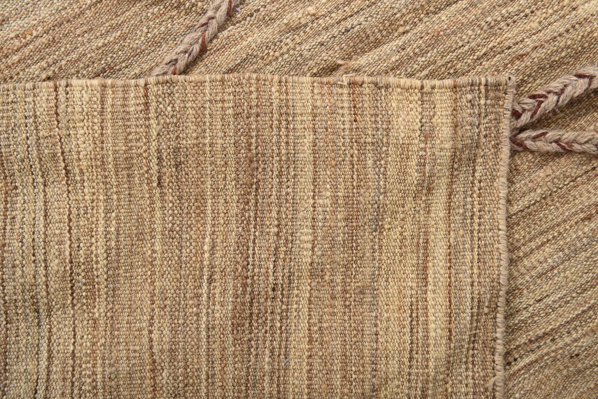 7' 10 x 12' 8 Hand Woven Kilim Modern Wool Rug