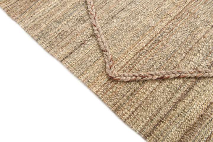 8' 6 x 9' 10 Hand Woven Kilim Modern Wool Rug