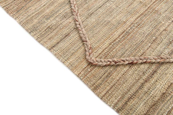 Detail image of 8' 6 x 9' 10 Hand Woven Kilim Modern Wool Rug