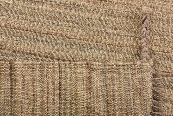 5' x 8' 7 Hand Woven Kilim Modern Wool Rug
