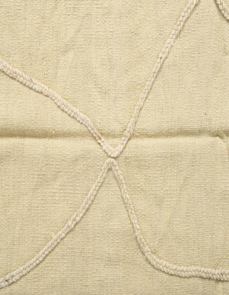 Detail image of 3' 6 x 4' 10  Hand Woven Kilim Modern Wool Rug