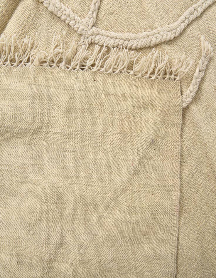 Detail image of 8' 7 x 10'  Hand Woven Kilim Modern Wool Rug