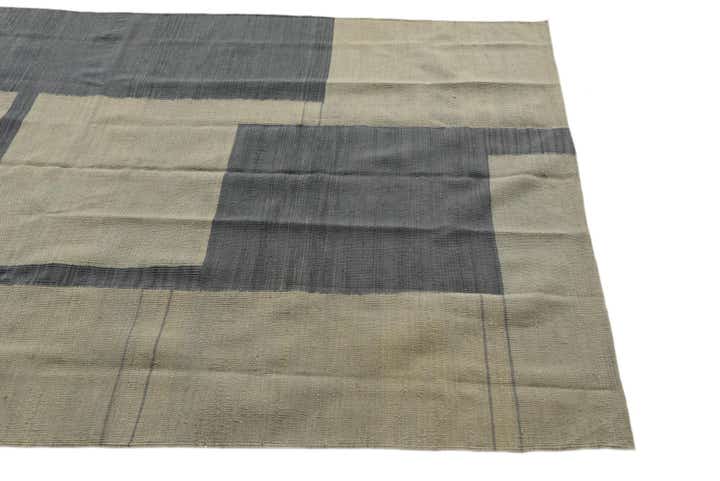 5' x 6' 7 Hand Woven Kilim Modern Wool Rug