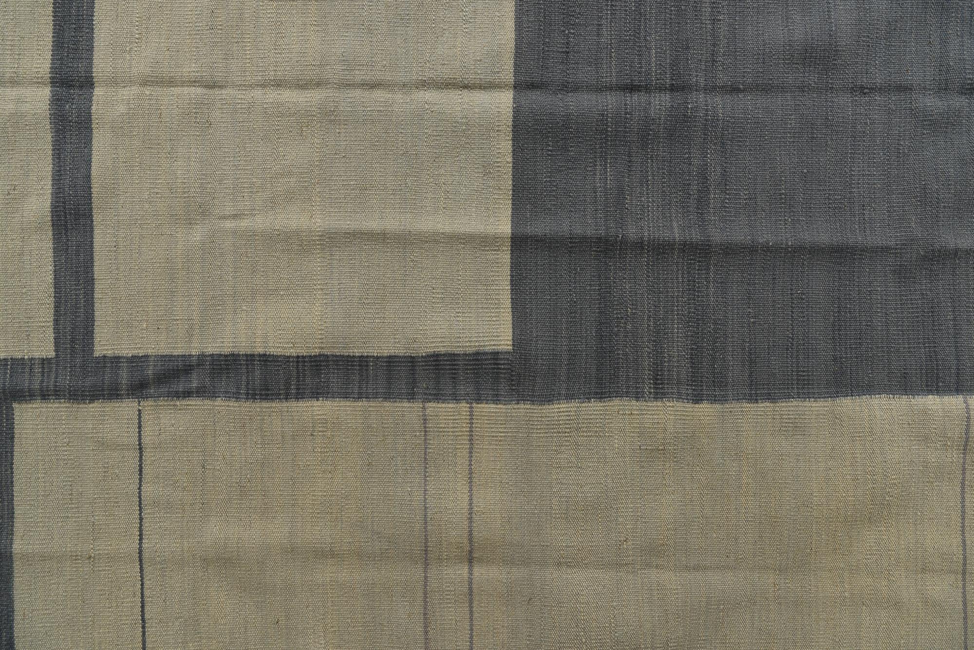 5' x 6' 7 Hand Woven Kilim Modern Wool Rug