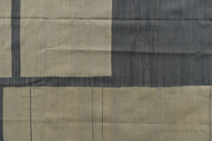 5' x 6' 7 Hand Woven Kilim Modern Wool Rug