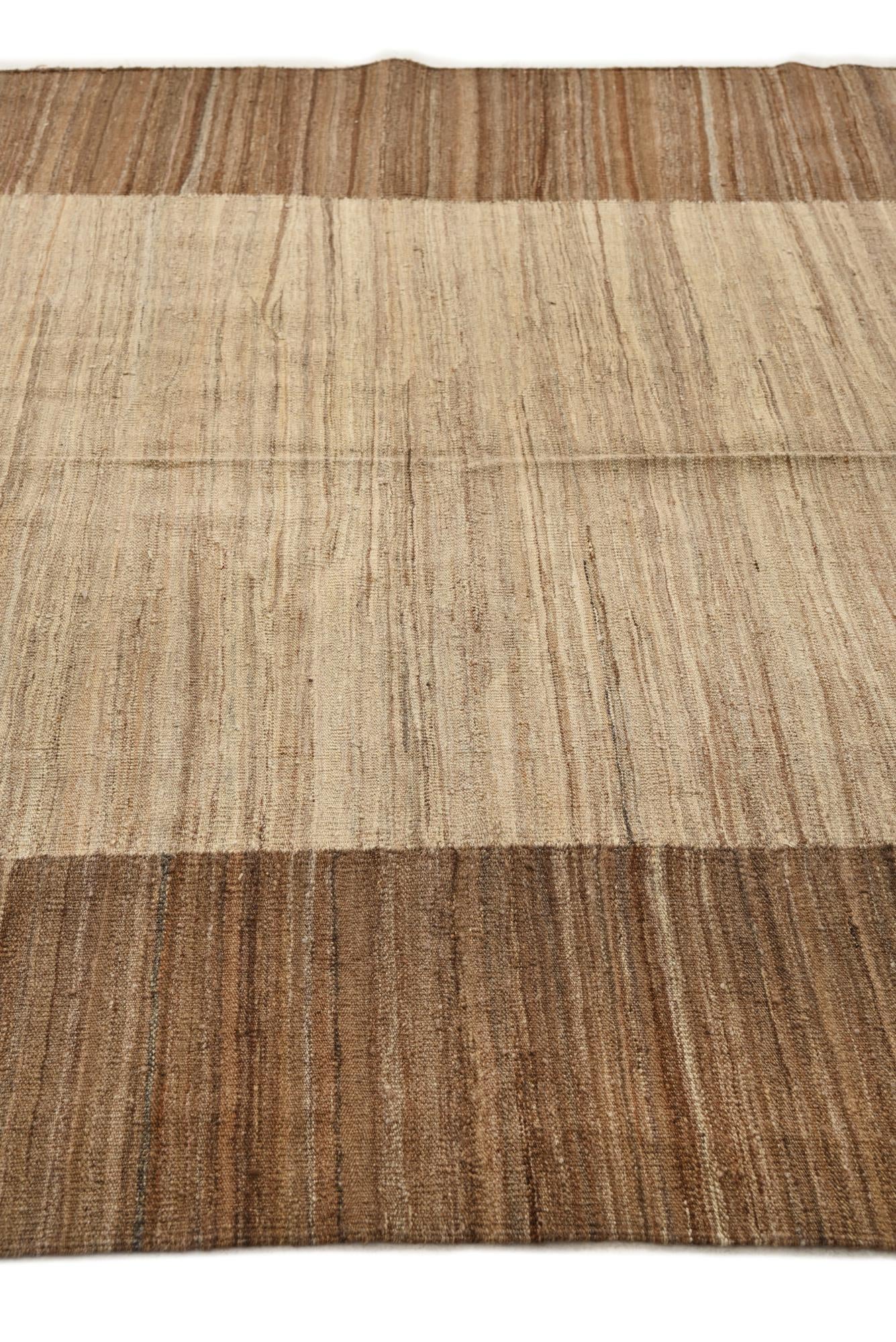 195cm x 300cm Tejido a mano Kilim Modern Alfombra Lana