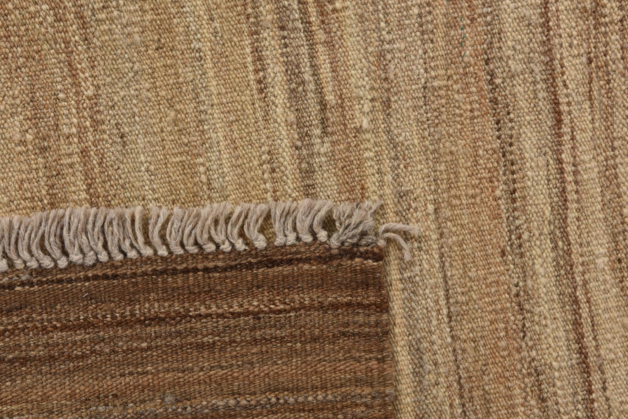 195cm x 300cm Tejido a mano Kilim Modern Alfombra Lana
