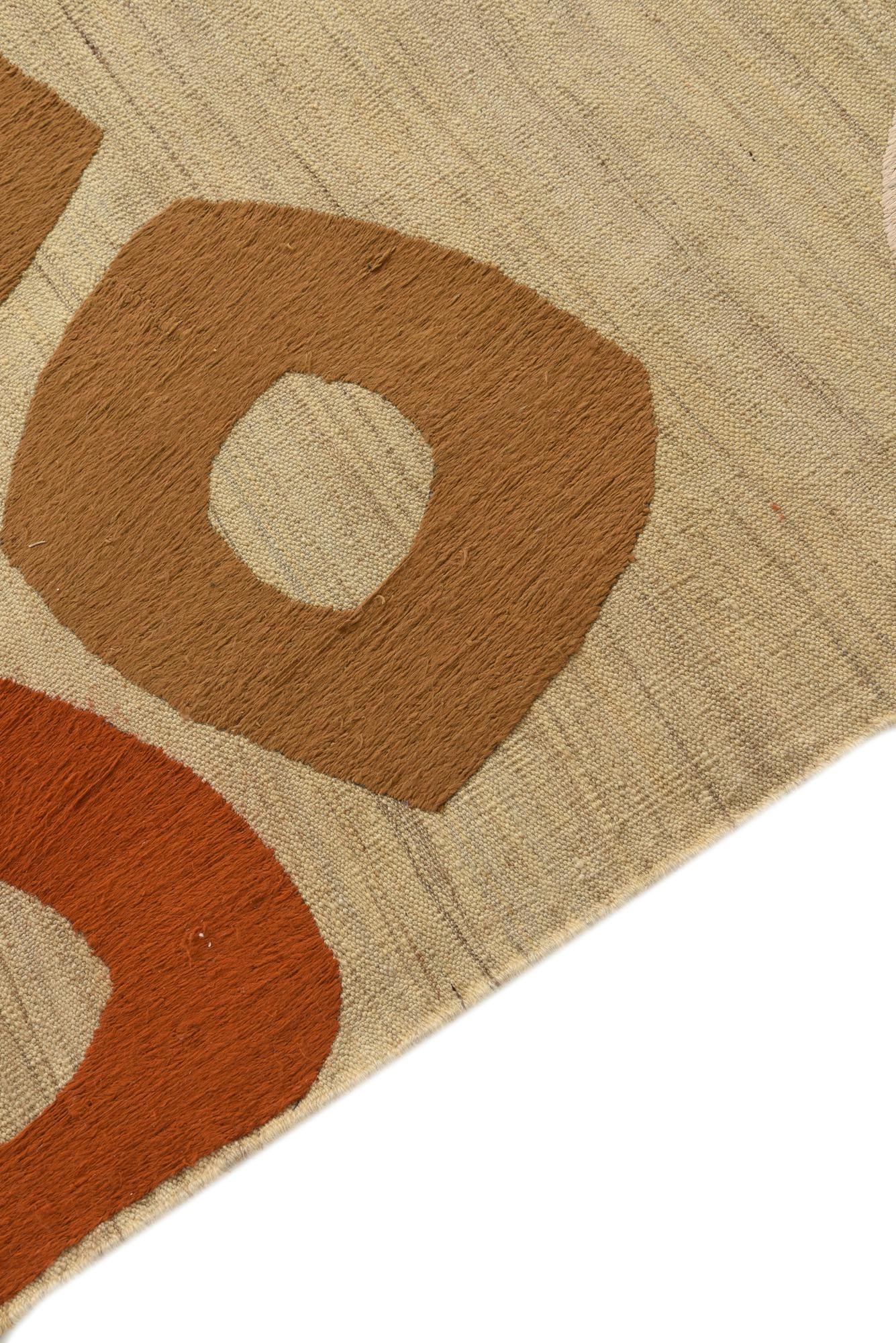 7' 8 x 9' 10 Hand Woven Kilim Modern Rug
