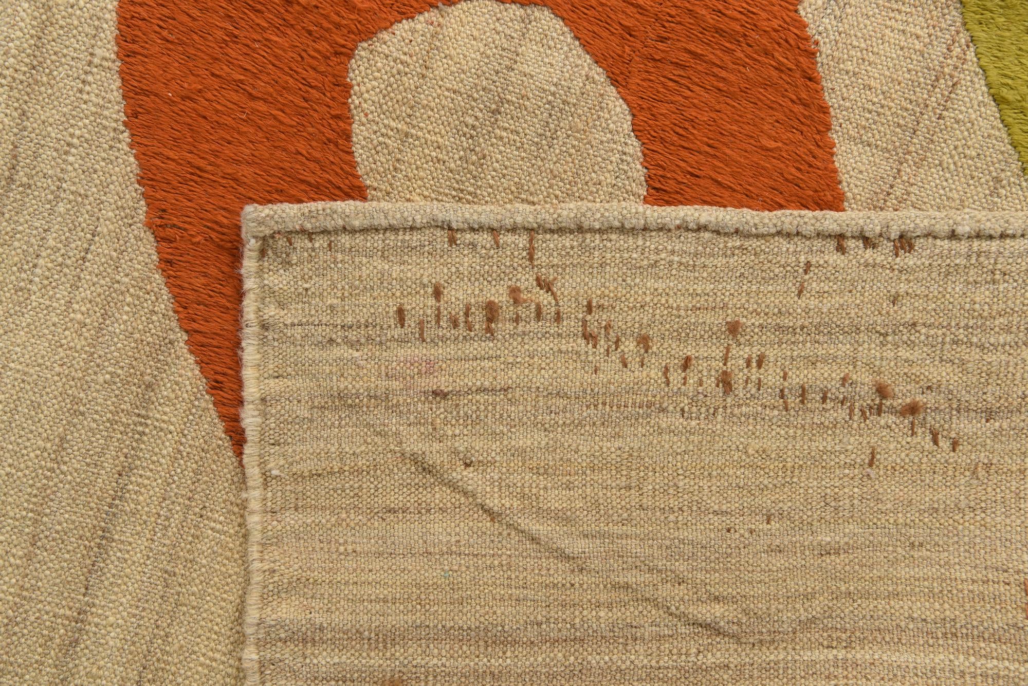 7' 8 x 9' 10 Hand Woven Kilim Modern Rug