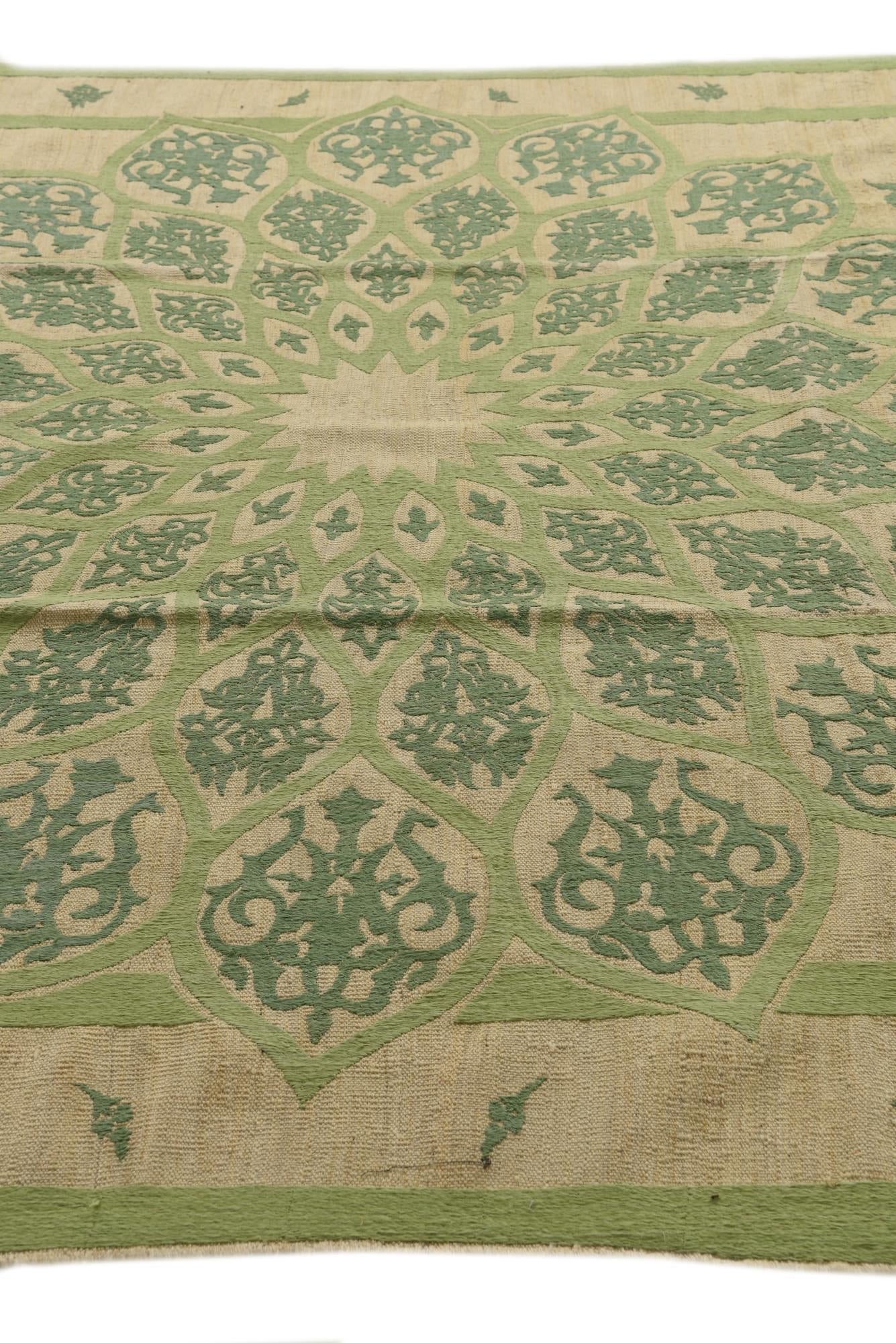 7' 7 x 11' Hand Woven Kilim Modern Rug