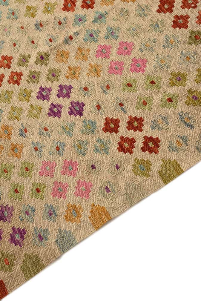 8' 2 x 11' 4 Hand Woven Kilim Modern Wool Rug