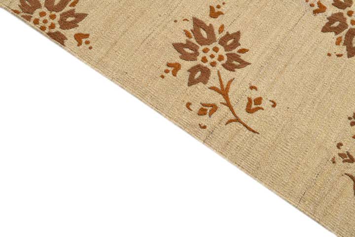 5' 8 x 8' 1 Hand Woven Kilim Modern Rug
