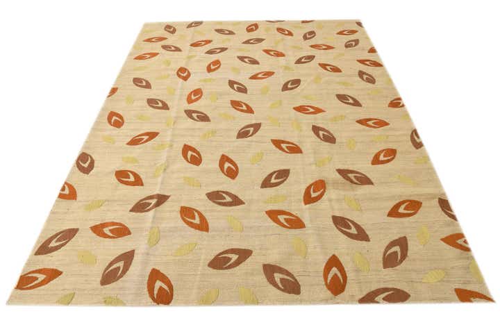 6' 1 x 8' 2 Hand Woven Kilim Modern Rug