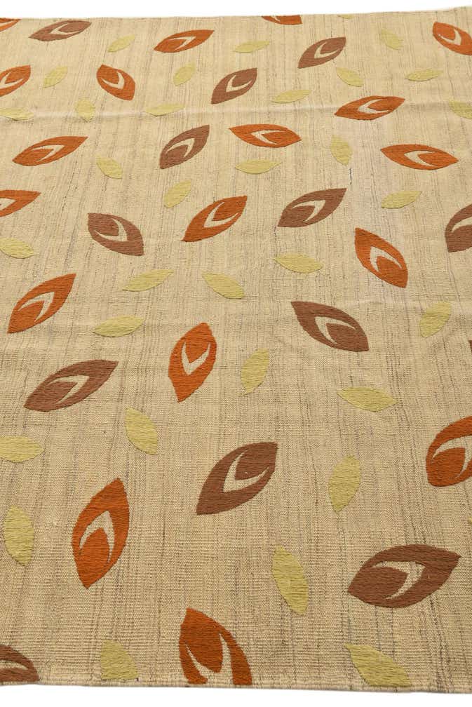 6' 1 x 8' 2 Hand Woven Kilim Modern Rug