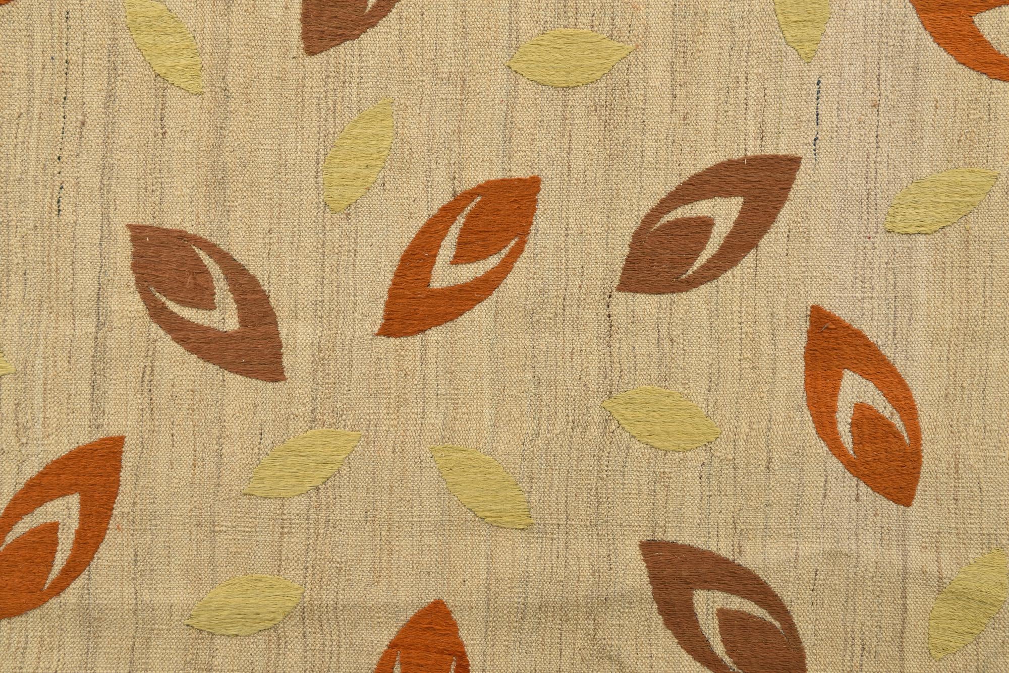 6' 1 x 8' 2 Hand Woven Kilim Modern Rug